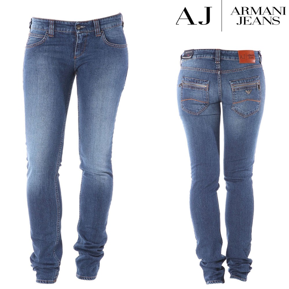 womens armani skinny jeans